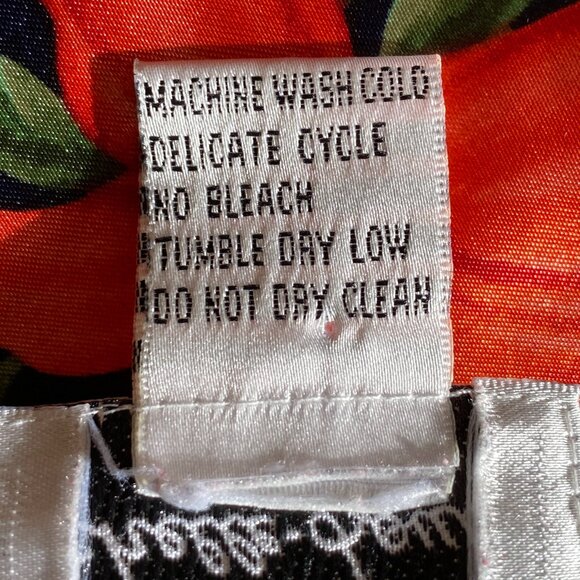 Michelle-Louise Tropical Floral Slip Dress Rainbow Island Vacation Resort Y2K-XL - Picture 10 of 11